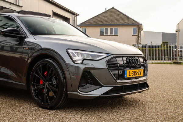 Audi e-tron 55 Quattro S Edition Pro Line S S-Line 408pk! 12%|1e|NL|DLR|Panoramadak|Virtual Cockpit|Luchtvering|ACC|360|Black|22