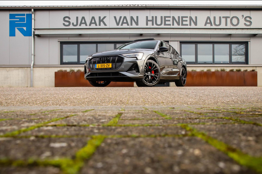 Audi e-tron 55 Quattro S Edition Pro Line S S-Line 408pk! 12%|1e|NL|DLR|Panoramadak|Virtual Cockpit|Luchtvering|ACC|360|Black|22