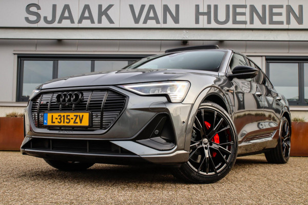 Audi e-tron 55 Quattro S Edition Pro Line S S-Line 408pk! 12%|1e|NL|DLR|Panoramadak|Virtual Cockpit|Luchtvering|ACC|360|Black|22