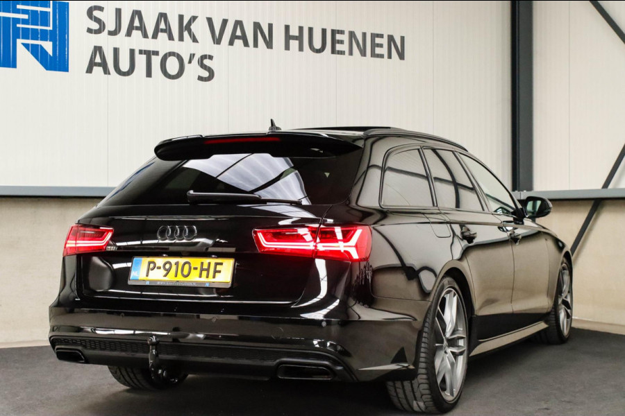 Audi A6 AVANT 2.0 TFSI Quattro S line Edition 252pk Automaat 1e Eig|DLR|Lederen sportstoelen|Panoramadak|LED Matrix|Black|Trekhaak