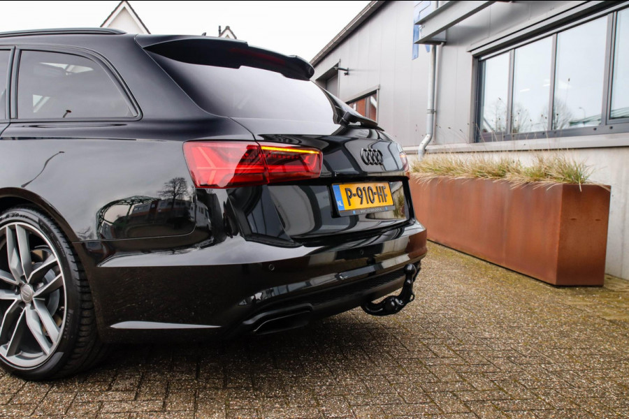 Audi A6 AVANT 2.0 TFSI Quattro S line Edition 252pk Automaat 1e Eig|DLR|Lederen sportstoelen|Panoramadak|LED Matrix|Black|Trekhaak