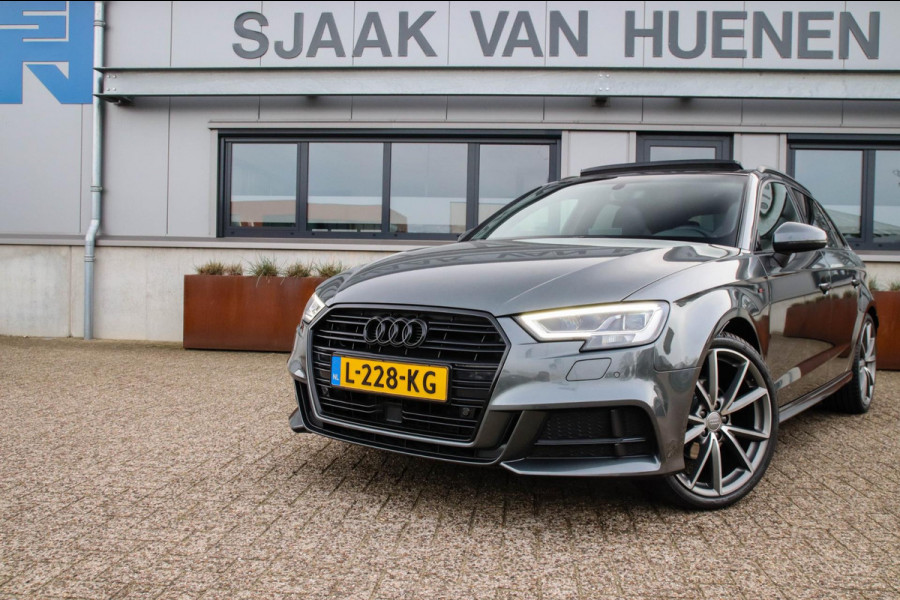 Audi A3 Sportback 1.4 TFSI Pro Line S S-line Facelift 150pk S-Tronic! Supersport Kuipstoelen|Panoramadak|LED Matrix|Black|19inch