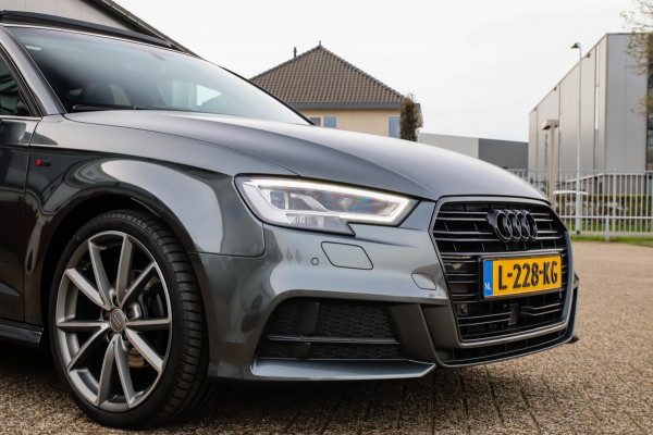 Audi A3 Sportback 1.4 TFSI Pro Line S S-line Facelift 150pk S-Tronic! Supersport Kuipstoelen|Panoramadak|LED Matrix|Black|19inch