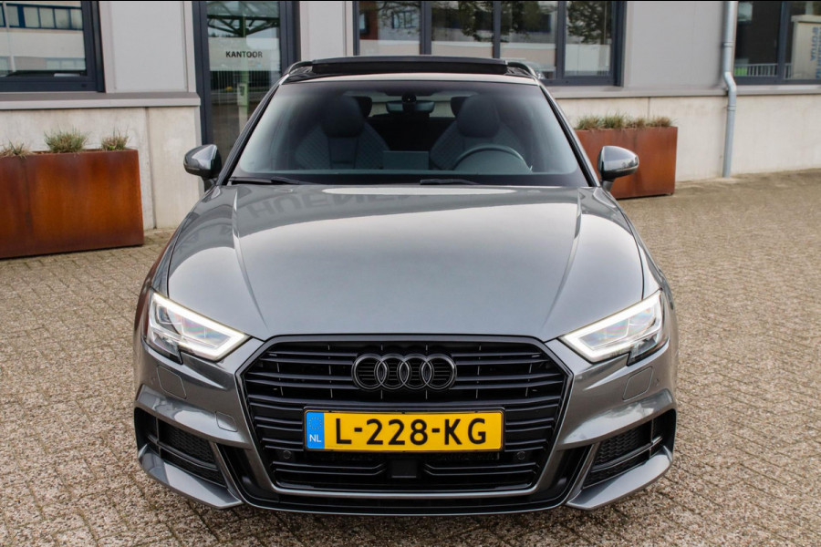 Audi A3 Sportback 1.4 TFSI Pro Line S S-line Facelift 150pk S-Tronic! Supersport Kuipstoelen|Panoramadak|LED Matrix|Black|19inch