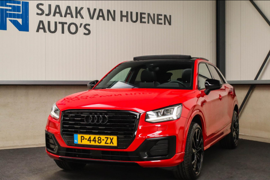 Audi Q2 1.4 TFSI CoD Sport Pro Line S S-line 150pk S-Tronic! 1e|Virtual Cockpit|Panoramadak|LED Matrix|3D Knippers|Leder|Black|19