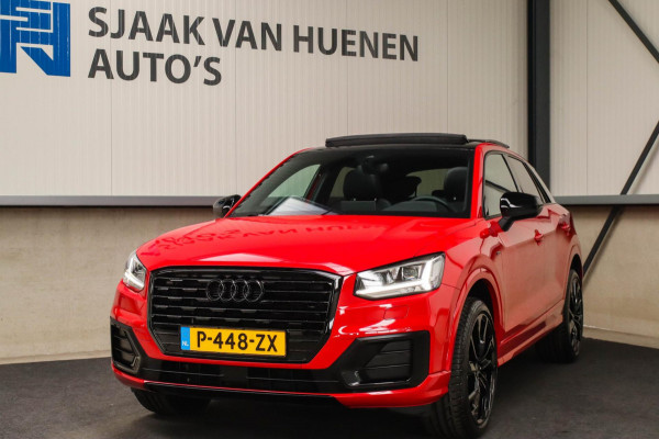 Audi Q2 1.4 TFSI CoD Sport Pro Line S S-line 150pk S-Tronic! 1e|Virtual Cockpit|Panoramadak|LED Matrix|3D Knippers|Leder|Black|19