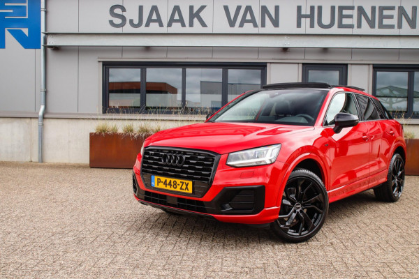 Audi Q2 1.4 TFSI CoD Sport Pro Line S S-line 150pk S-Tronic! 1e|Virtual Cockpit|Panoramadak|LED Matrix|3D Knippers|Leder|Black|19