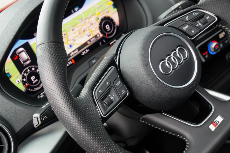 Audi Q2 1.4 TFSI CoD Sport Pro Line S S-line 150pk S-Tronic! 1e|Virtual Cockpit|Panoramadak|LED Matrix|3D Knippers|Leder|Black|19