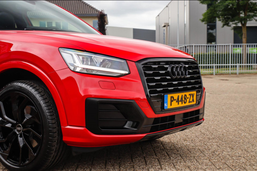 Audi Q2 1.4 TFSI CoD Sport Pro Line S S-line 150pk S-Tronic! 1e|Virtual Cockpit|Panoramadak|LED Matrix|3D Knippers|Leder|Black|19