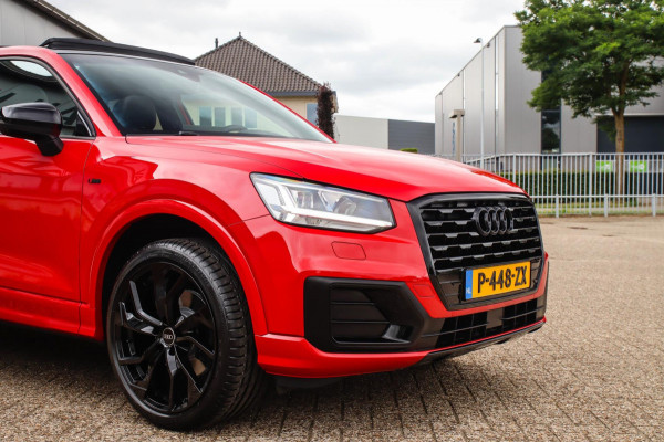 Audi Q2 1.4 TFSI CoD Sport Pro Line S S-line 150pk S-Tronic! 1e|Virtual Cockpit|Panoramadak|LED Matrix|3D Knippers|Leder|Black|19