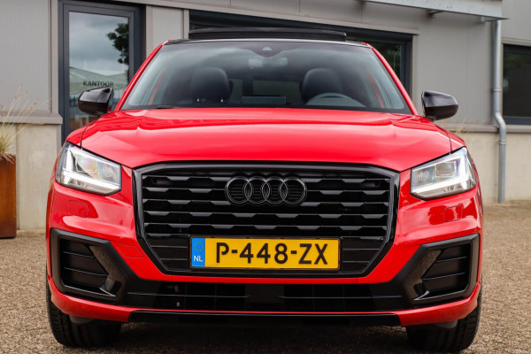 Audi Q2 1.4 TFSI CoD Sport Pro Line S S-line 150pk S-Tronic! 1e|Virtual Cockpit|Panoramadak|LED Matrix|3D Knippers|Leder|Black|19