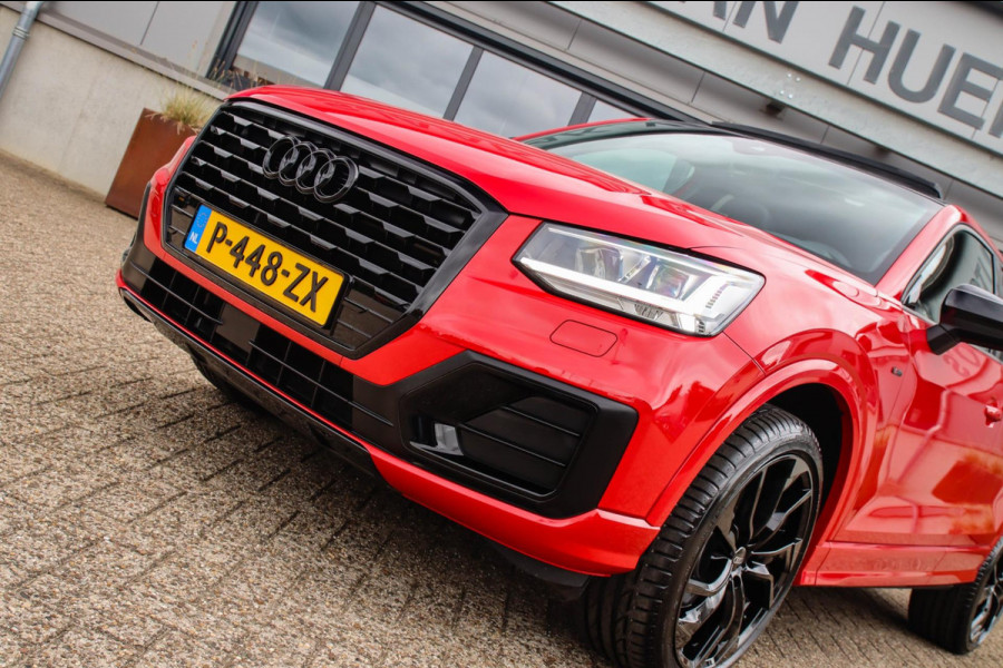 Audi Q2 1.4 TFSI CoD Sport Pro Line S S-line 150pk S-Tronic! 1e|Virtual Cockpit|Panoramadak|LED Matrix|3D Knippers|Leder|Black|19