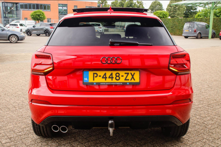 Audi Q2 1.4 TFSI CoD Sport Pro Line S S-line 150pk S-Tronic! 1e|Virtual Cockpit|Panoramadak|LED Matrix|3D Knippers|Leder|Black|19