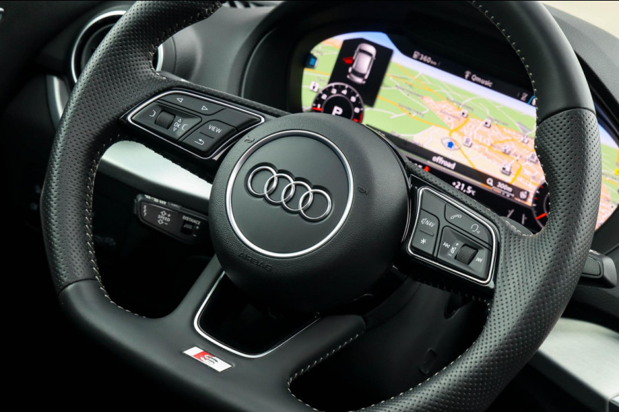 Audi Q2 1.4 TFSI CoD Sport Pro Line S S-line 150pk S-Tronic! 1e|Virtual Cockpit|Panoramadak|LED Matrix|3D Knippers|Leder|Black|19