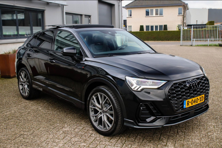 Audi Q3 Sportback 35 TFSI 1.5TFSI S Line Pro Line S 150pk S-Tronic! Panoramadak|Virtual Cockpit|LED Matrix|Leder|ACC|20inch|Black