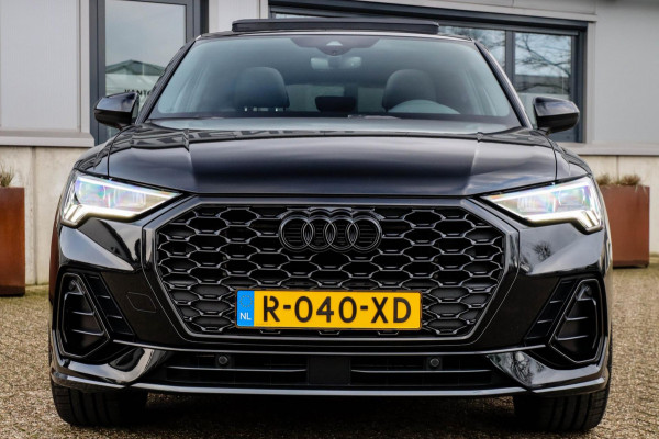 Audi Q3 Sportback 35 TFSI 1.5TFSI S Line Pro Line S 150pk S-Tronic! Panoramadak|Virtual Cockpit|LED Matrix|Leder|ACC|20inch|Black