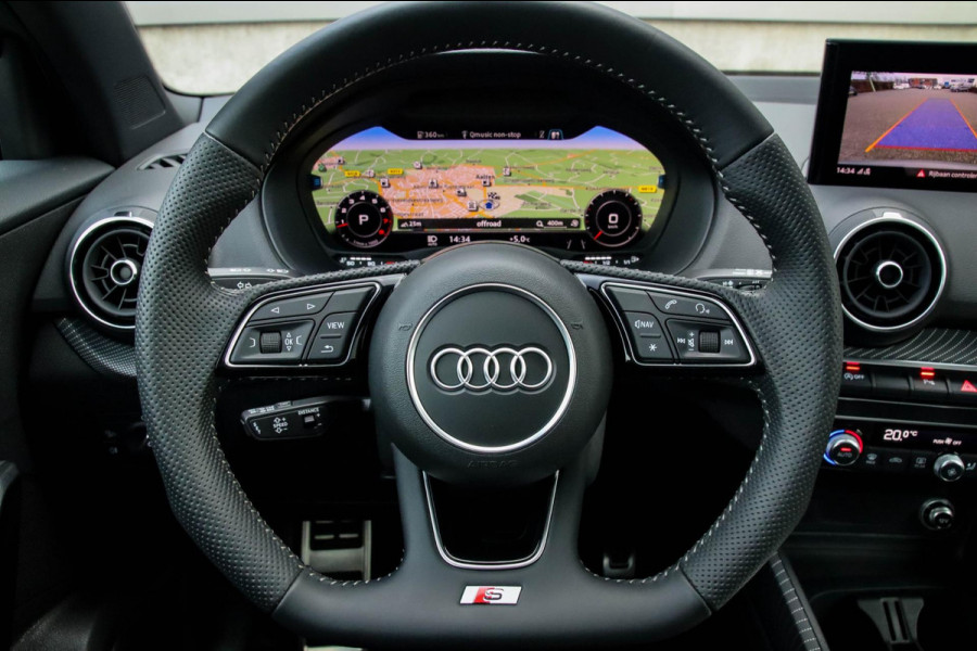 Audi Q2 1.4 TFSI CoD Sport Pro Line S S-line 150pk S-Tronic 1e Eig|DLR|Panoramadak|Virtual Cockpit|LED Matrix|3D Knipper|ACC|Black