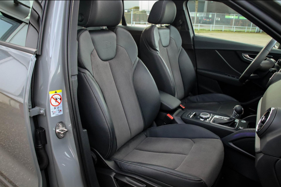 Audi Q2 1.4 TFSI CoD Sport Pro Line S S-line 150pk S-Tronic 1e Eig|DLR|Panoramadak|Virtual Cockpit|LED Matrix|3D Knipper|ACC|Black