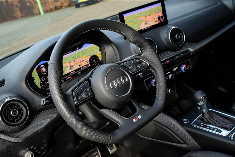 Audi Q2 1.4 TFSI CoD Sport Pro Line S S-line 150pk S-Tronic 1e Eig|DLR|Panoramadak|Virtual Cockpit|LED Matrix|3D Knipper|ACC|Black