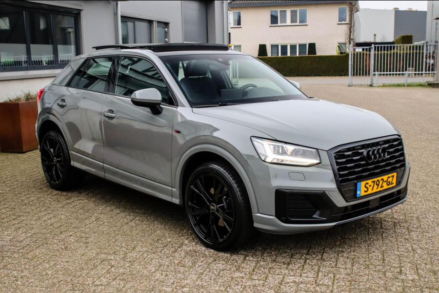 Audi Q2 1.4 TFSI CoD Sport Pro Line S S-line 150pk S-Tronic 1e Eig|DLR|Panoramadak|Virtual Cockpit|LED Matrix|3D Knipper|ACC|Black