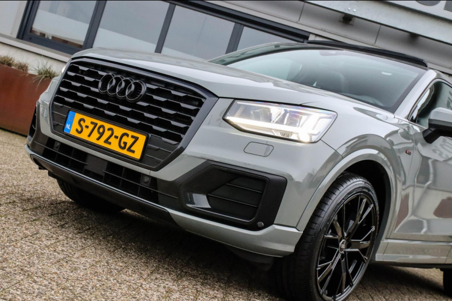 Audi Q2 1.4 TFSI CoD Sport Pro Line S S-line 150pk S-Tronic 1e Eig|DLR|Panoramadak|Virtual Cockpit|LED Matrix|3D Knipper|ACC|Black