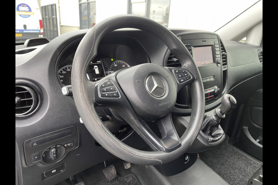 Mercedes-Benz Vito 111 CDI Functional Lang L2H1 / rijklaar € 20.950 ex btw / lease vanaf € 437 / airco / cruise / navi / achteruit rijcamera / dubbele schuifdeur !