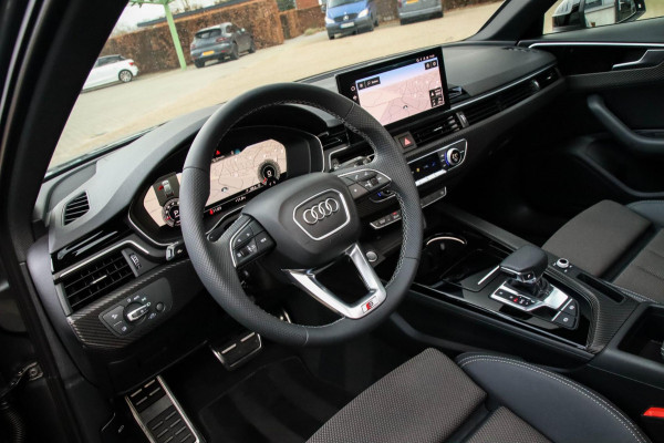 Audi A4 Avant 2.0 TFSI S line Black Edition Facelift 150pk S-Tronic! 1e|NL|DLR|Panoramadak|Virtual Cockpit|Leder|LED Matrix|Black