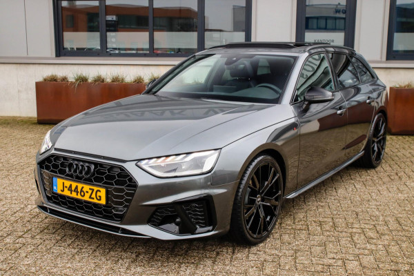 Audi A4 Avant 2.0 TFSI S line Black Edition Facelift 150pk S-Tronic! 1e|NL|DLR|Panoramadak|Virtual Cockpit|Leder|LED Matrix|Black