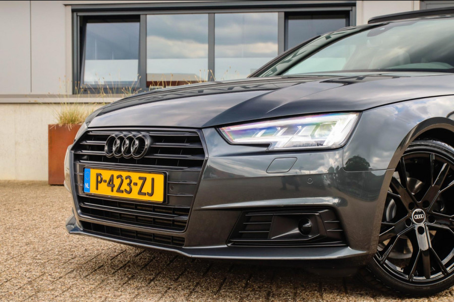 Audi A4 Avant 40 2.0TFSI S-line Black Edition Facelift 190pk S-Tronic! 1e Eig|DLR|Panoramadak|Virtual Cockpit|Leder|LED|ACC|Black