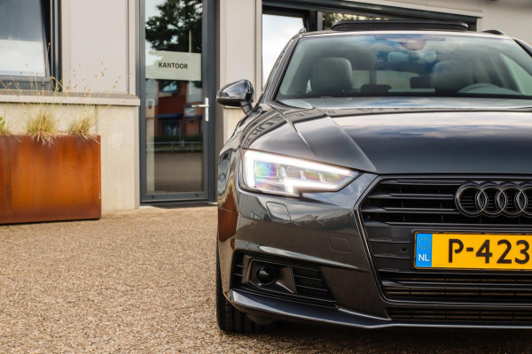 Audi A4 Avant 40 2.0TFSI S-line Black Edition Facelift 190pk S-Tronic! 1e Eig|DLR|Panoramadak|Virtual Cockpit|Leder|LED|ACC|Black