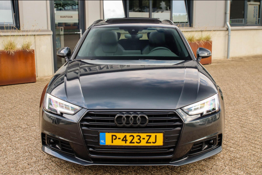 Audi A4 Avant 40 2.0TFSI S-line Black Edition Facelift 190pk S-Tronic! 1e Eig|DLR|Panoramadak|Virtual Cockpit|Leder|LED|ACC|Black