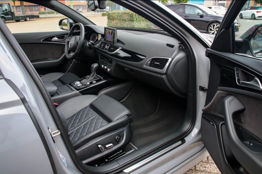 Audi A6 Avant 1.8 TFSI S-Line Automaat 190pk! 1e Eig|DLR|Nardo Grey|Panoramadak|RS Kuipstoelen elektrisch|LED|Camera|20inch|Black