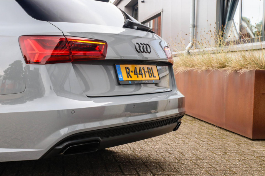 Audi A6 Avant 1.8 TFSI S-Line Automaat 190pk! 1e Eig|DLR|Nardo Grey|Panoramadak|RS Kuipstoelen elektrisch|LED|Camera|20inch|Black