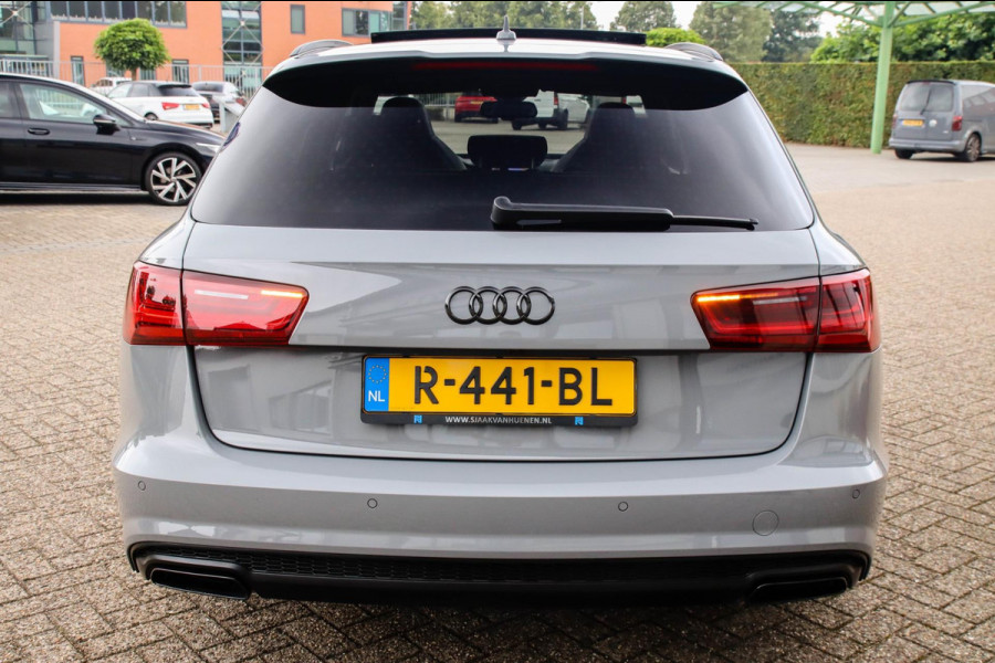 Audi A6 Avant 1.8 TFSI S-Line Automaat 190pk! 1e Eig|DLR|Nardo Grey|Panoramadak|RS Kuipstoelen elektrisch|LED|Camera|20inch|Black