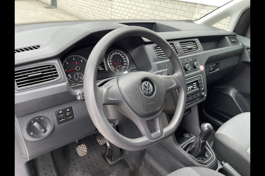 Volkswagen Caddy 2.0 TDI L1H1 BMT Economy Business / rijklaar € 17.950 ex btw / lease vanaf € 380 / airco / cruise / trekhaak / zilver metallic !