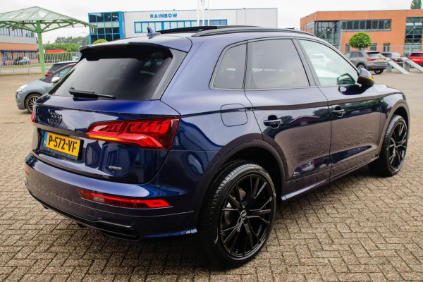 Audi Q5 2.0 TFSI Quattro Pro Line S S-Line 252pk Automaat 1e|DLR|Panoramadak|Virtual Cockpit|Valcona Leder|LED Matrix|Black|21inch