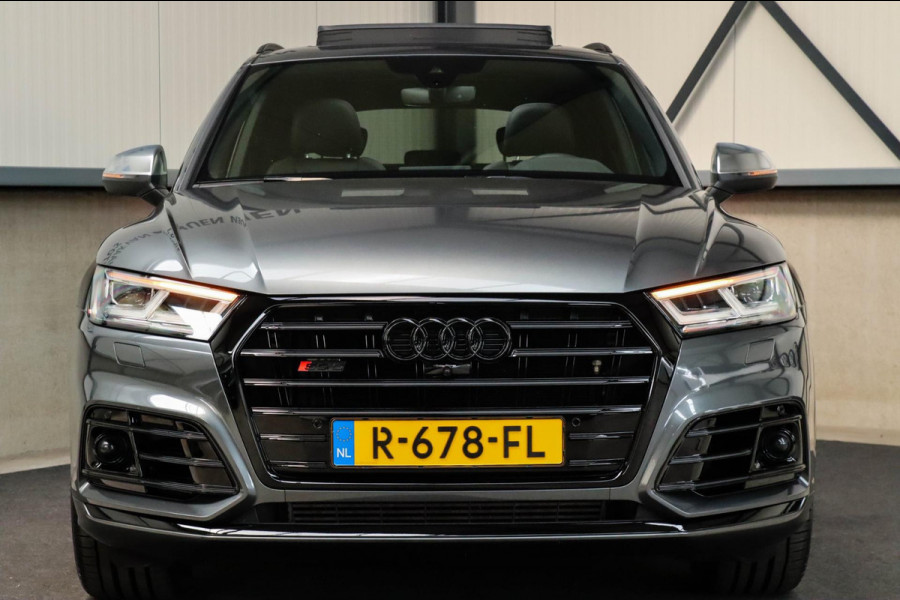 Audi Q5 3.0TFSI SQ5 Quattro S-Line 354pk Automaat! 1e Eig|DLR|Luchtvering|Kuipstoelen|Panoramadak|Virtual Cockpit|Black|Carbon|22