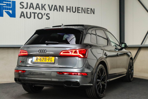 Audi Q5 3.0TFSI SQ5 Quattro S-Line 354pk Automaat! 1e Eig|DLR|Luchtvering|Kuipstoelen|Panoramadak|Virtual Cockpit|Black|Carbon|22