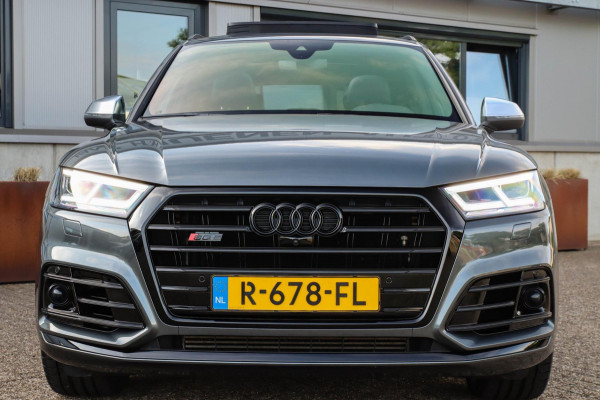 Audi Q5 3.0TFSI SQ5 Quattro S-Line 354pk Automaat! 1e Eig|DLR|Luchtvering|Kuipstoelen|Panoramadak|Virtual Cockpit|Black|Carbon|22