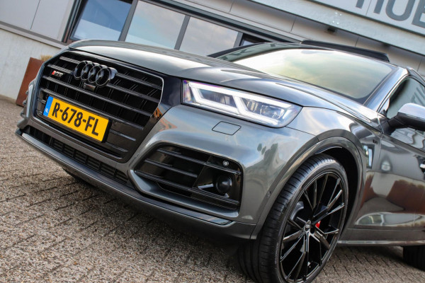 Audi Q5 3.0TFSI SQ5 Quattro S-Line 354pk Automaat! 1e Eig|DLR|Luchtvering|Kuipstoelen|Panoramadak|Virtual Cockpit|Black|Carbon|22