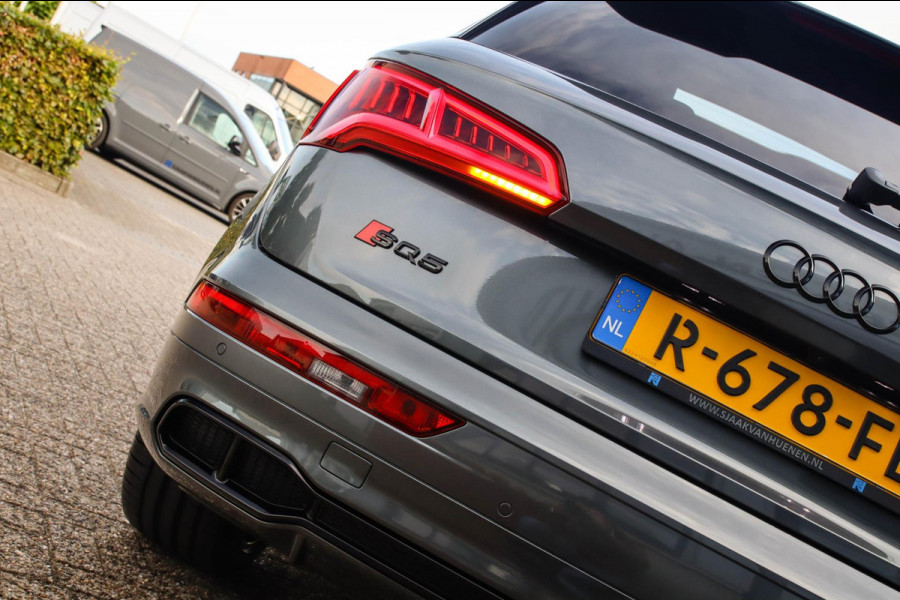 Audi Q5 3.0TFSI SQ5 Quattro S-Line 354pk Automaat! 1e Eig|DLR|Luchtvering|Kuipstoelen|Panoramadak|Virtual Cockpit|Black|Carbon|22