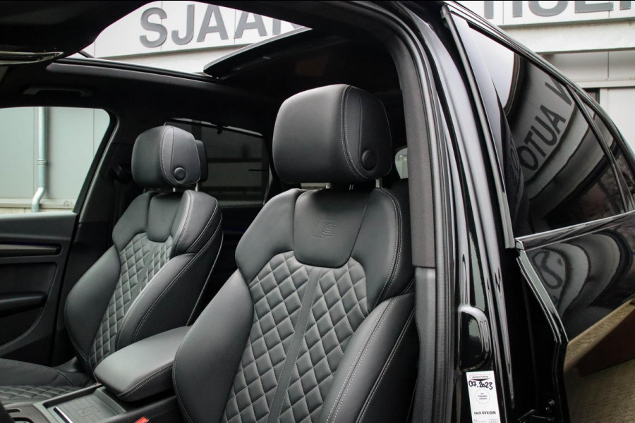 Audi Q5 45 2.0 TFSI Quattro Pro Line S S-Line 265pk Automaat! Panoramadak|Virtual Cockpit|Kuipstoelen|360 Camera|B&O|Black|22inch