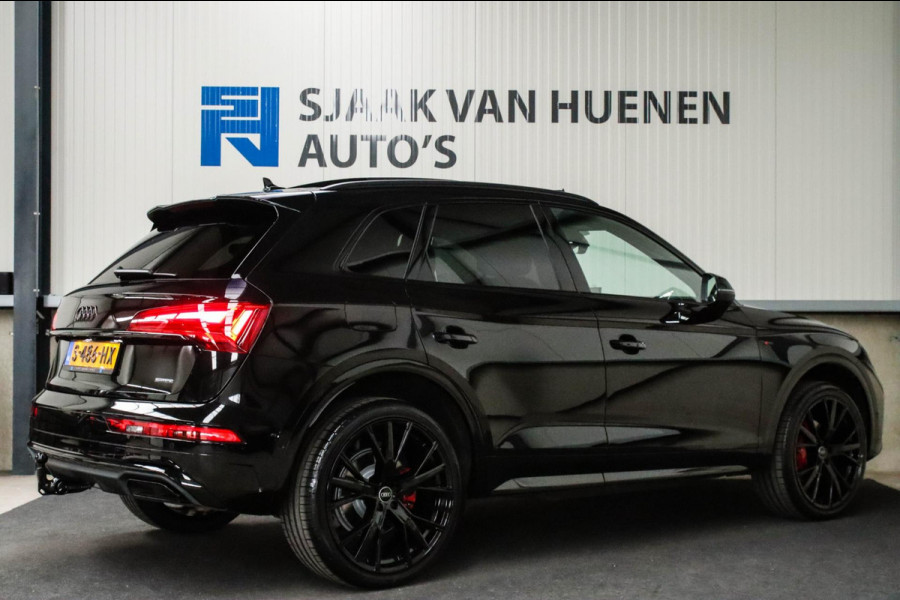 Audi Q5 45 2.0 TFSI Quattro Pro Line S S-Line 265pk Automaat! Panoramadak|Virtual Cockpit|Kuipstoelen|360 Camera|B&O|Black|22inch
