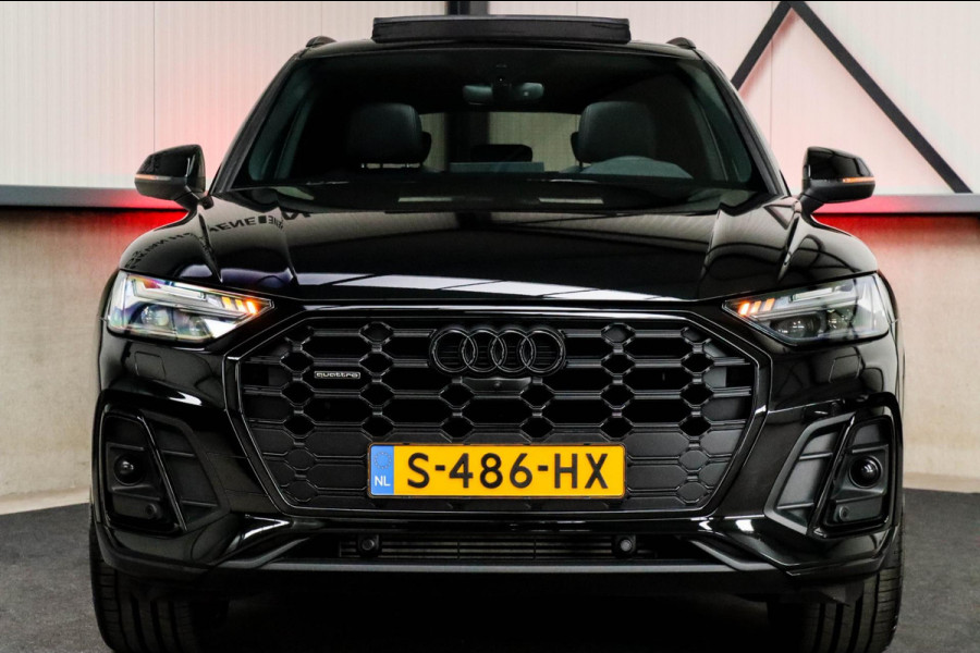 Audi Q5 45 2.0 TFSI Quattro Pro Line S S-Line 265pk Automaat! Panoramadak|Virtual Cockpit|Kuipstoelen|360 Camera|B&O|Black|22inch