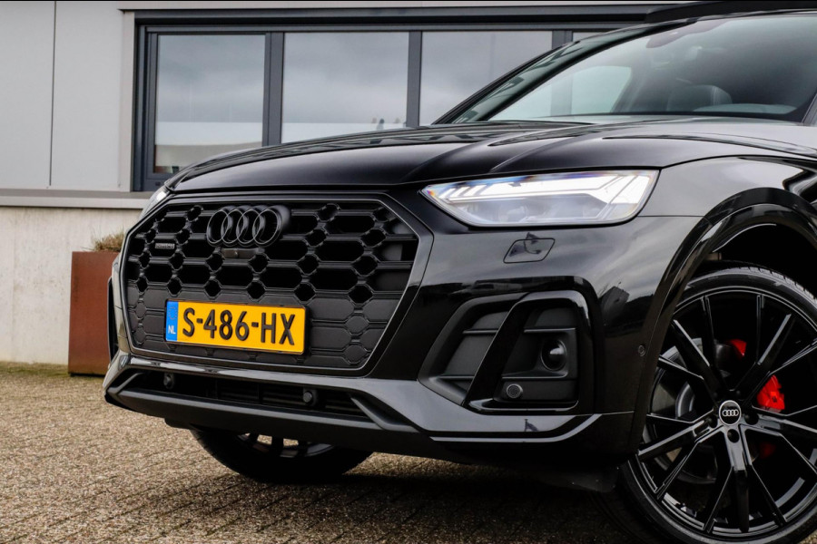 Audi Q5 45 2.0 TFSI Quattro Pro Line S S-Line 265pk Automaat! Panoramadak|Virtual Cockpit|Kuipstoelen|360 Camera|B&O|Black|22inch