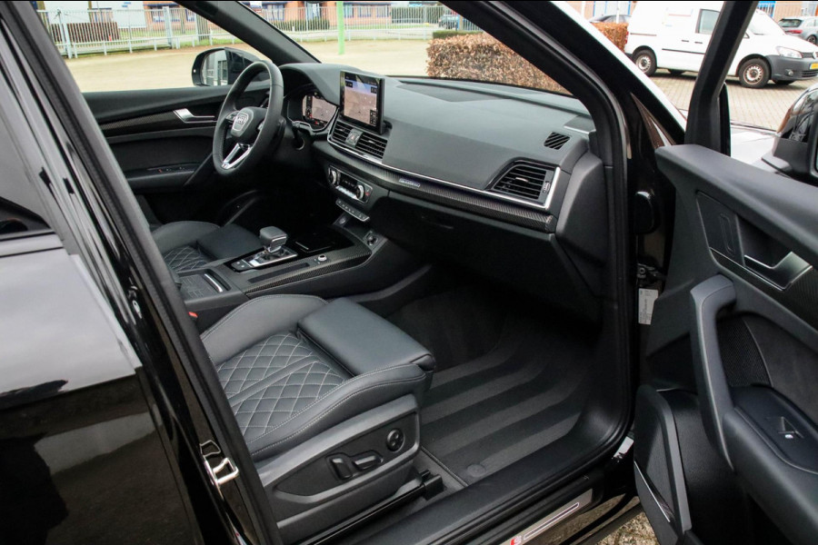 Audi Q5 45 2.0 TFSI Quattro Pro Line S S-Line 265pk Automaat! Panoramadak|Virtual Cockpit|Kuipstoelen|360 Camera|B&O|Black|22inch