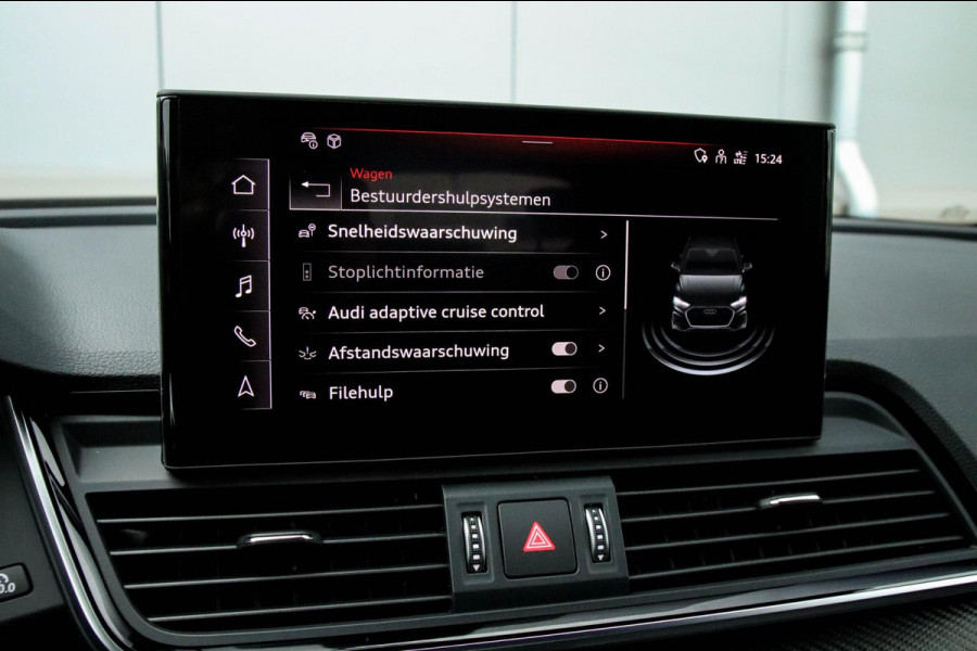 Audi Q5 45 2.0 TFSI Quattro Pro Line S S-Line 265pk Automaat! Panoramadak|Virtual Cockpit|Kuipstoelen|360 Camera|B&O|Black|22inch