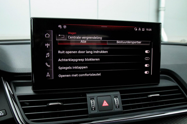 Audi Q5 45 2.0 TFSI Quattro Pro Line S S-Line 265pk Automaat! Panoramadak|Virtual Cockpit|Kuipstoelen|360 Camera|B&O|Black|22inch
