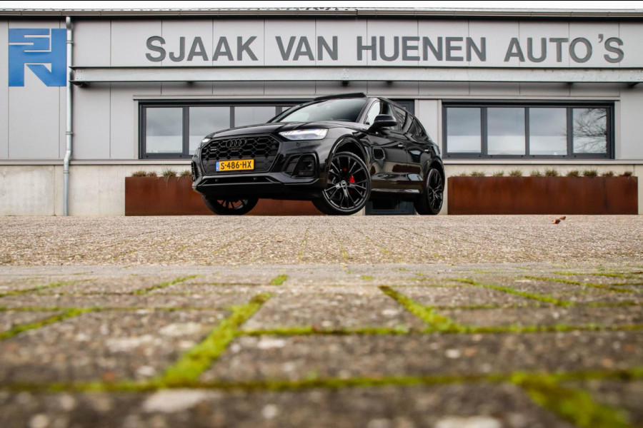 Audi Q5 45 2.0 TFSI Quattro Pro Line S S-Line 265pk Automaat! Panoramadak|Virtual Cockpit|Kuipstoelen|360 Camera|B&O|Black|22inch