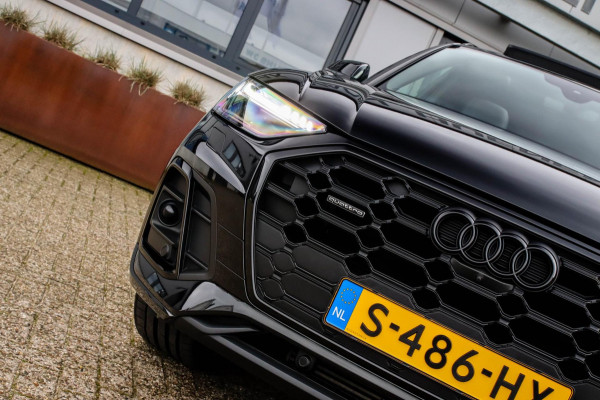 Audi Q5 45 2.0 TFSI Quattro Pro Line S S-Line 265pk Automaat! Panoramadak|Virtual Cockpit|Kuipstoelen|360 Camera|B&O|Black|22inch
